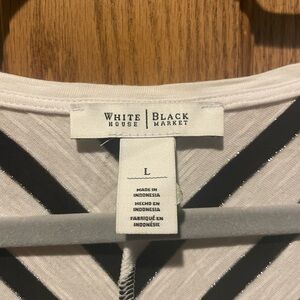 White House Black Market V-Neck Top